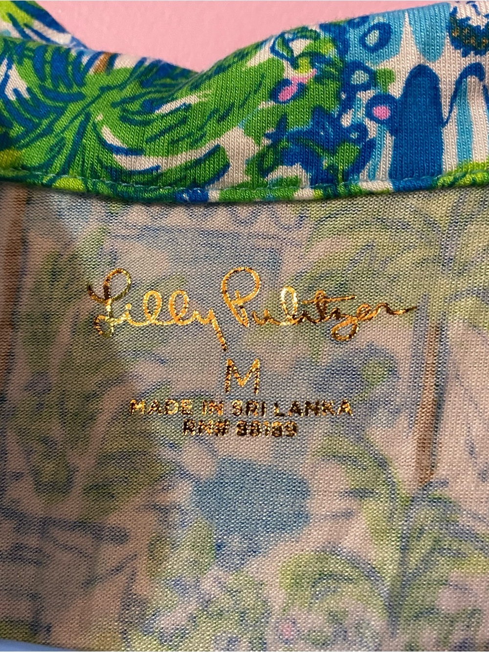 LILLY PULITZER Chilton Pajama Nightshirt Sprout Green Lilly On Holiday Medium - Picture 3 of 5